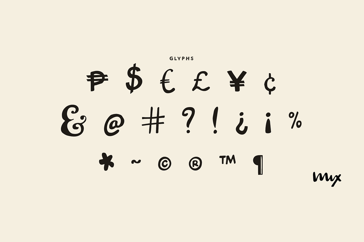 Mix Accomplice - A Ransom Note Duo, a Handwritten Font by Mix Fonts (Photo 10 of 13)