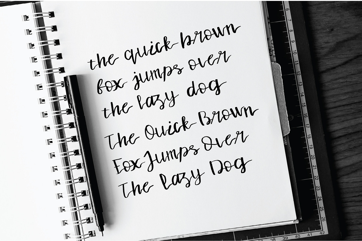 Melanda Font preview 2