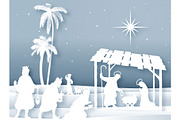 Christmas Nativity Illustrations, an Animal Illustration by Pingebat (Thumbnail 9 of 10)