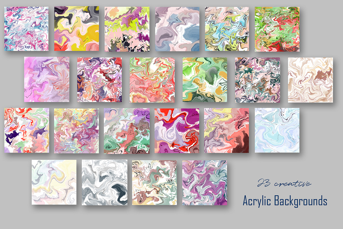 Acrylic liquid paints, a Texture Graphic by J&T photo and design