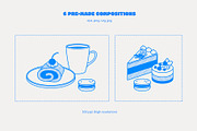 Desserts, a Food Illustration by Sweet Corner (Thumbnail 6 of 12)
