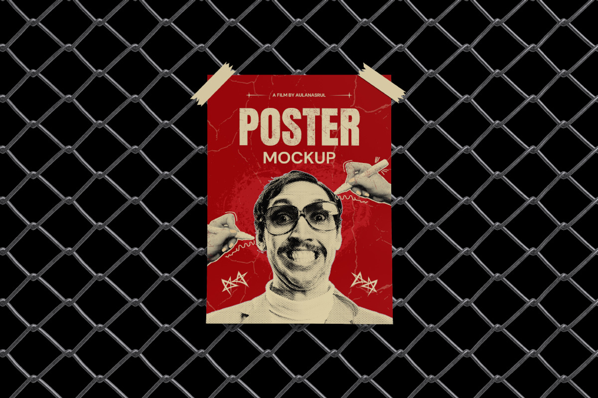 Poster Mockup Bundle Set, an Advertising Mockup by Rielismee (Photo 5 of 5)