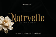 Noirvelle - Modern Serif Typeface, a Serif Font by Mockmenot (Thumbnail 1 of 5)