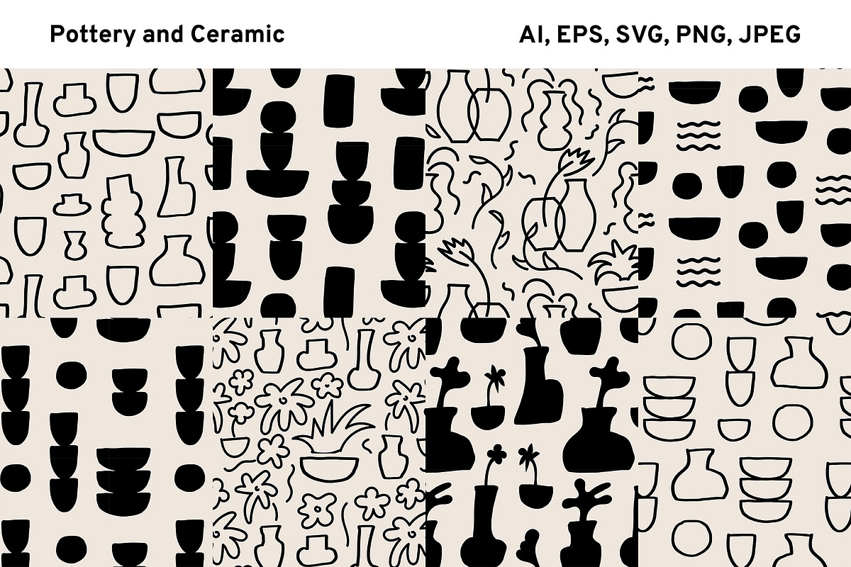 Bohemian Patterns Collection, a Pattern Graphic by Felizabeth Design (Photo 6 of 13)
