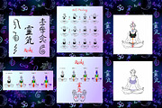 Reiki healing signs, self-healing, an Illustration by Grigaola.Art (Thumbnail 4 of 15)