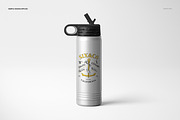S. Steel 20 oz. Water Bottle Mockup, a Product Mockup by creatsy5 (Thumbnail 6 of 12)