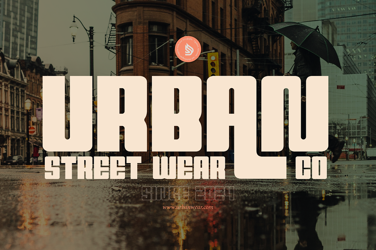 Tilakia Bernout | Bold Display Font, a Sans Serif Font by Denustudios (Photo 6 of 15)