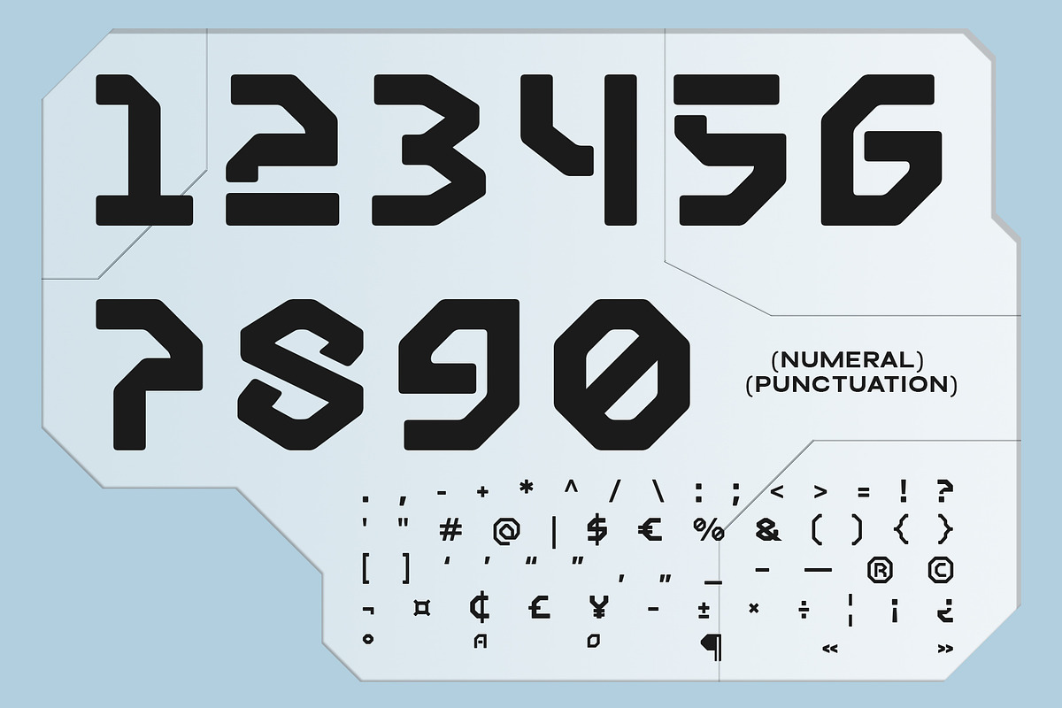 Dragnes - Futuristic Sci-fi Font, a Sans Serif Font by Drizy (Photo 5 of 10)