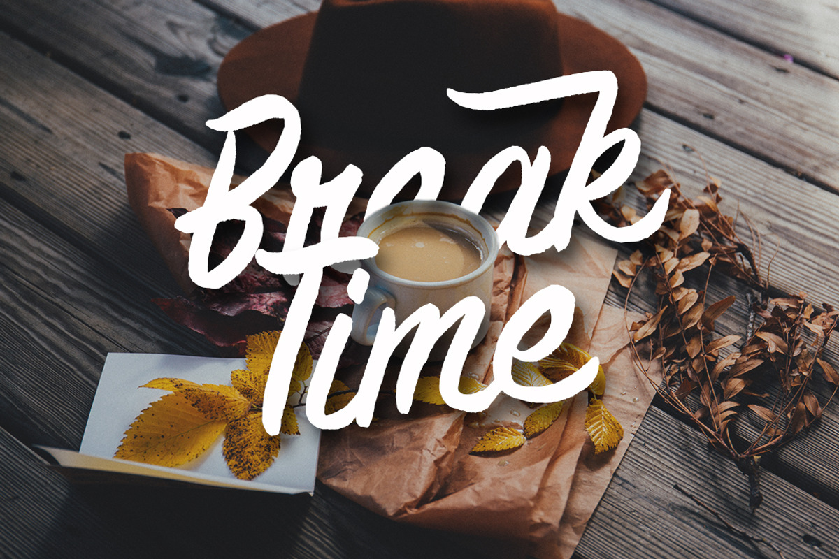 Brashed Typeface preview 4