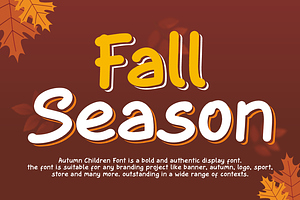 Autumn Children - Display Font