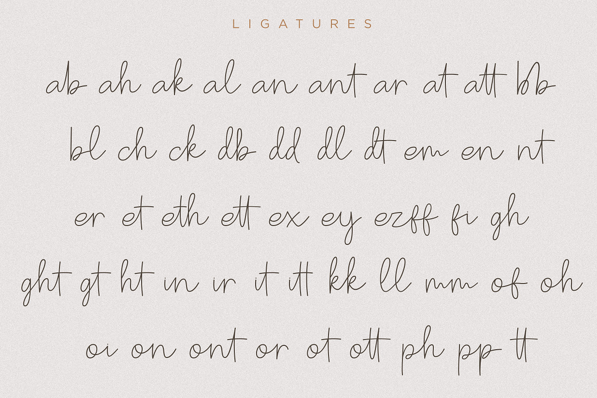 Badtaste - Elegant Signature Font, a Script Font by Konstantine Studio (Photo 10 of 11)