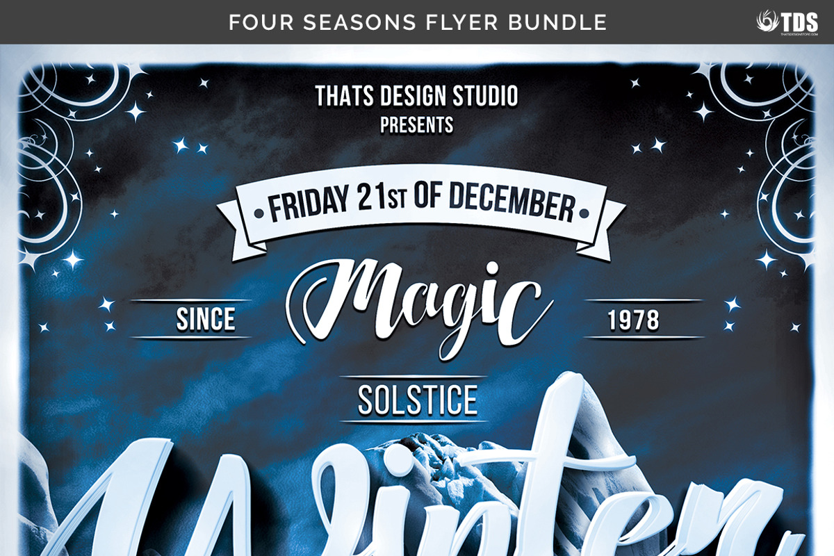 Four Seasons Flyer Bundle, a Flyer Template by ThatsDesignArt (Photo 11 of 14)