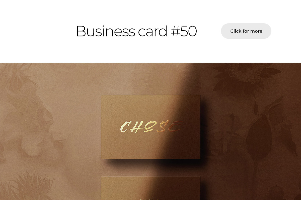 Business Card Mockup Template Bundle, a Business Card Template by PrintPixel (Photo 55 of 104)