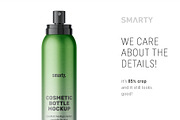 Metallic spray bottle mockup, a Packaging Mockup by Smarty Mockups (Thumbnail 4 of 5)