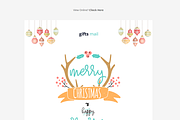 Gifts Email - 8 Christmas Templates, an Email Template by williamdavidoffmail (Thumbnail 3 of 9)