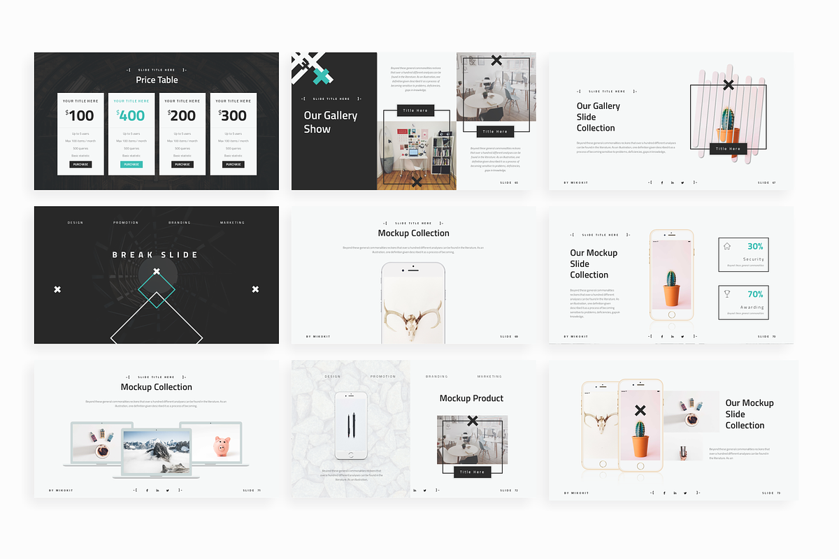 Laxus - Powerpoint Template, a Presentation Template by Mikokit (Photo 8 of 15)