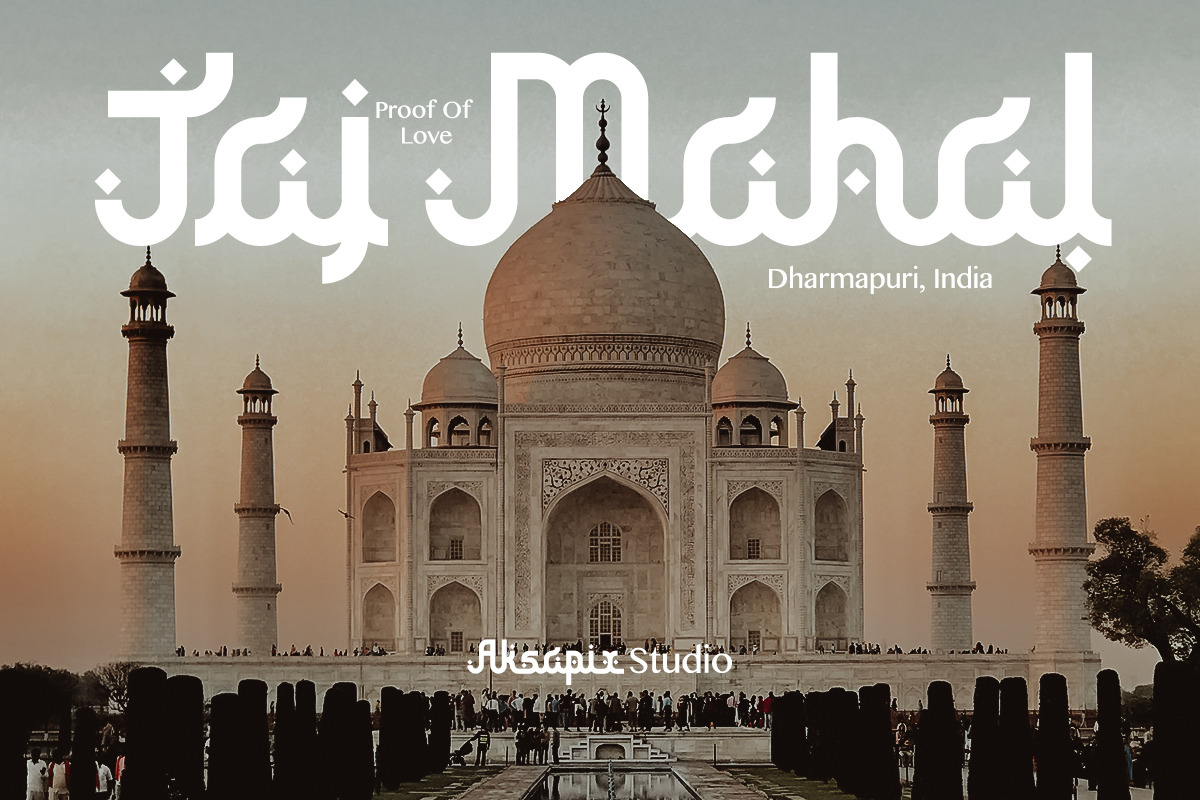 Al Filastiniyyun - Arabic Style Font, a Font by Aksapix Studio (Photo 8 of 10)