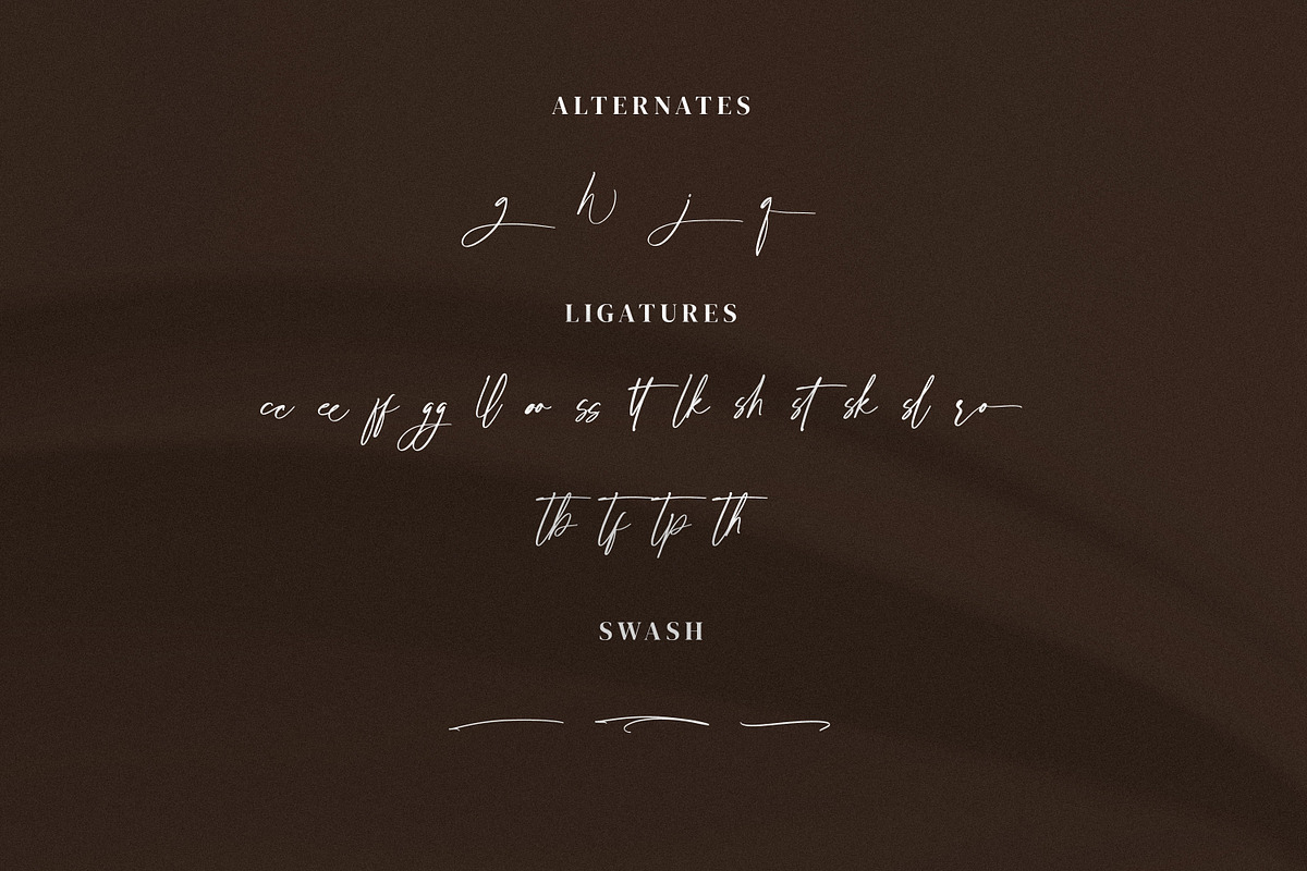 Alisandro, a Script Font by Goresan Studio (Photo 12 of 15)