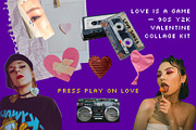 Valentine 90s Y2K Collage Kit, an Object Graphic by Anzhelika (Thumbnail 12 of 13)