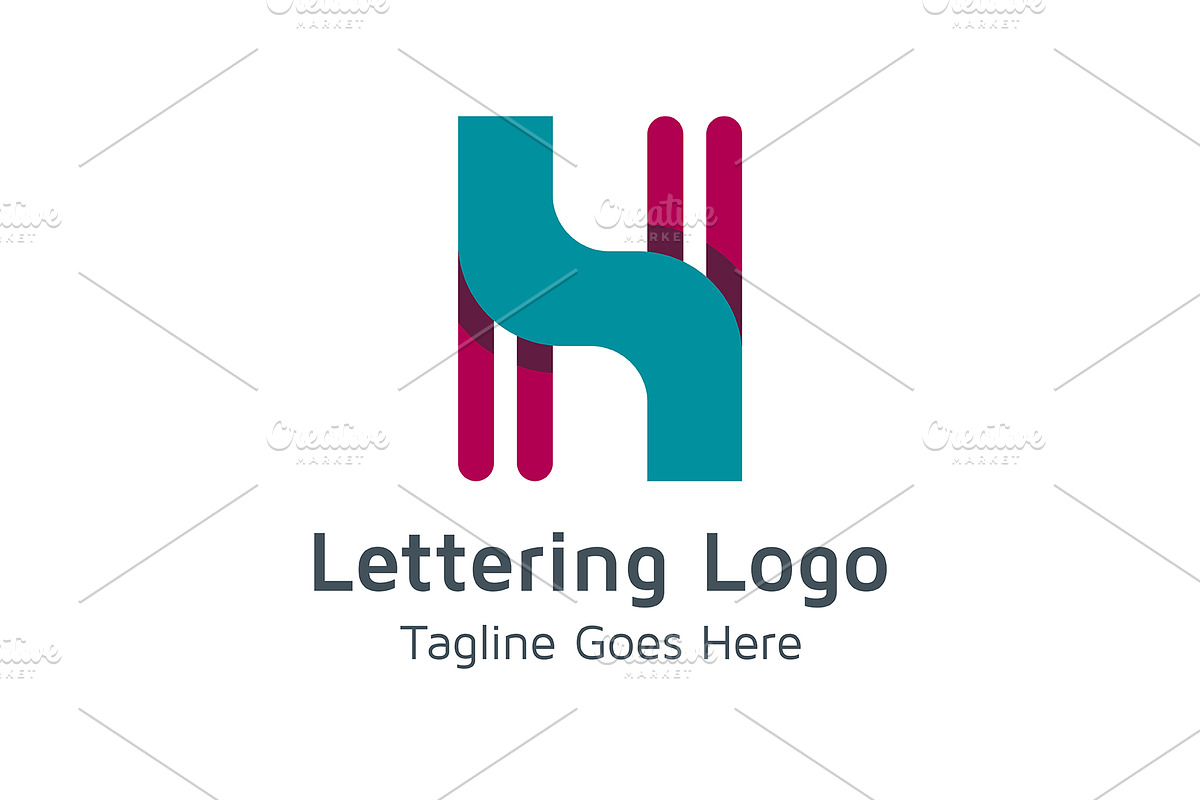 20 Logo Lettering H Template Bundle, a Branding & Logo Template by Acongraphic (Photo 13 of 21)