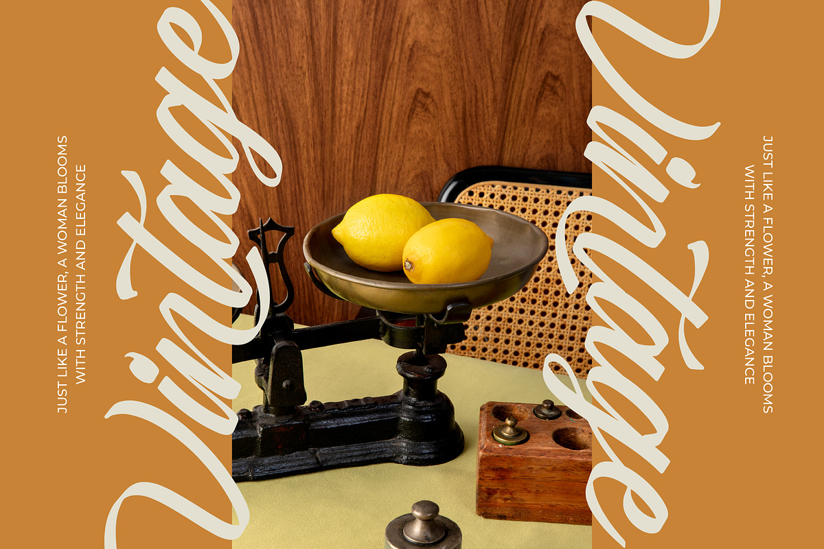 Rustical Banley Modern Script Font, a Script Font by Letterena Studios Script (Photo 8 of 20)