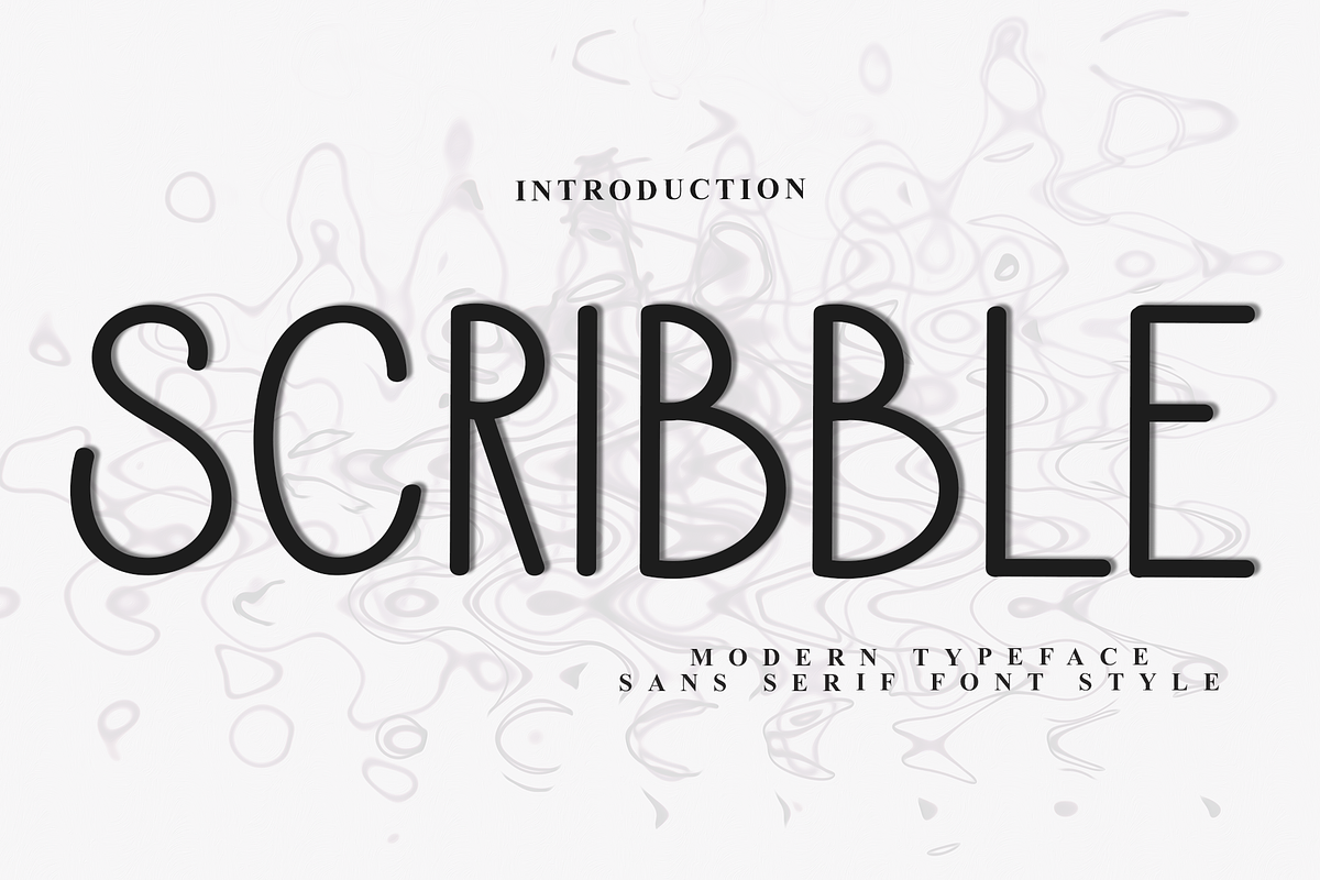 Scribble, a Sans Serif Font by FreshTypeINK (Photo 1 of 8)