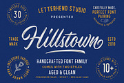 Hillstown Font Collection (+EXTRA), a Script Font by Letterhend Studio (Thumbnail 1 of 14)