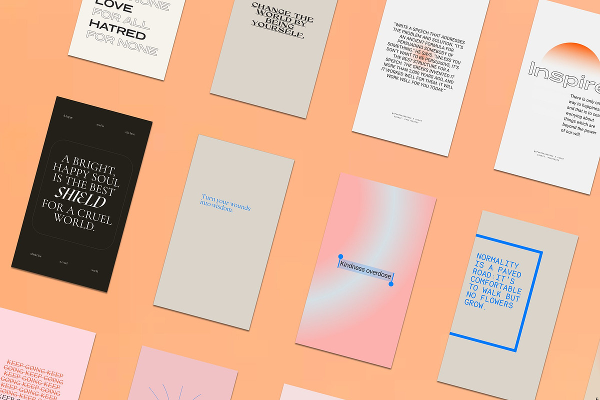 Let's Talk Instagram Quotes, a Social Media Template by Sparrow & Snow (Photo 8 of 13)