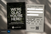 Modern Church Membership Cards, a Card Template by JD Designs (Thumbnail 1 of 4)