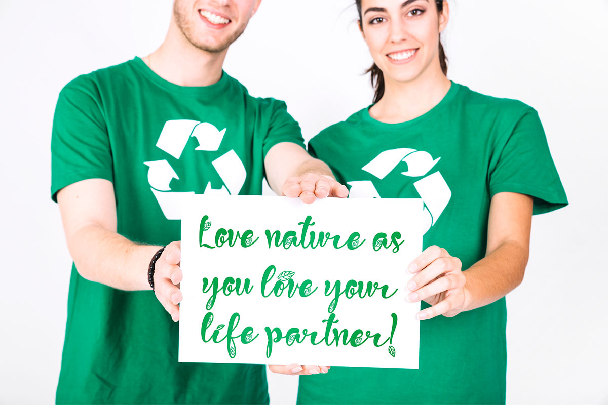Green Love, a Script Font by Yoga Letter (Photo 4 of 9)