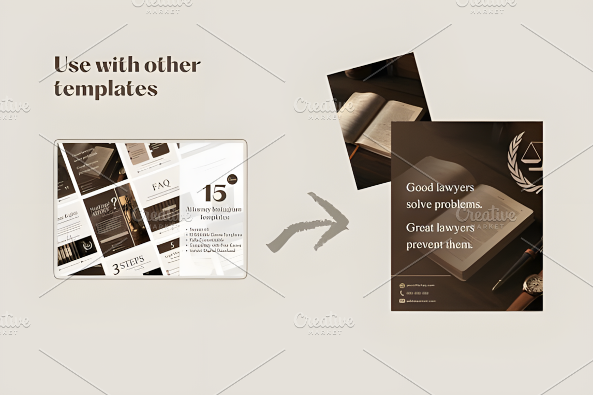 25 Professional Legal-Themed Photos, a Social Media Template by Ink Gallery (Photo 3 of 5)