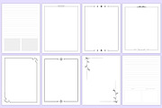 Ultimate Notebook Paper Bundle Canva, a Stationery Template by Mustafiz (Thumbnail 9 of 9)
