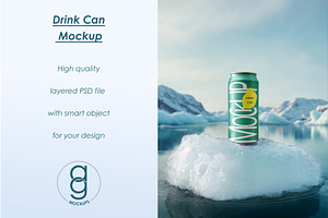 Drink Can Mockup
