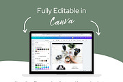 Photography Canva Website Template preview 5