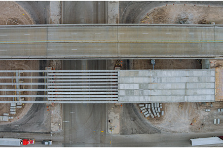 Construction for renewing damages on, an Industrial Photo by Ungvar Studio