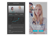 Find Doctor & Physician Sketch App, an UI Kit Template by themelove (Thumbnail 13 of 13)