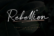 Heatesh Script, a Script Font by Romiecreative (Thumbnail 10 of 10)