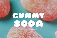 Retro Bubble Display Font-Gummy Soda