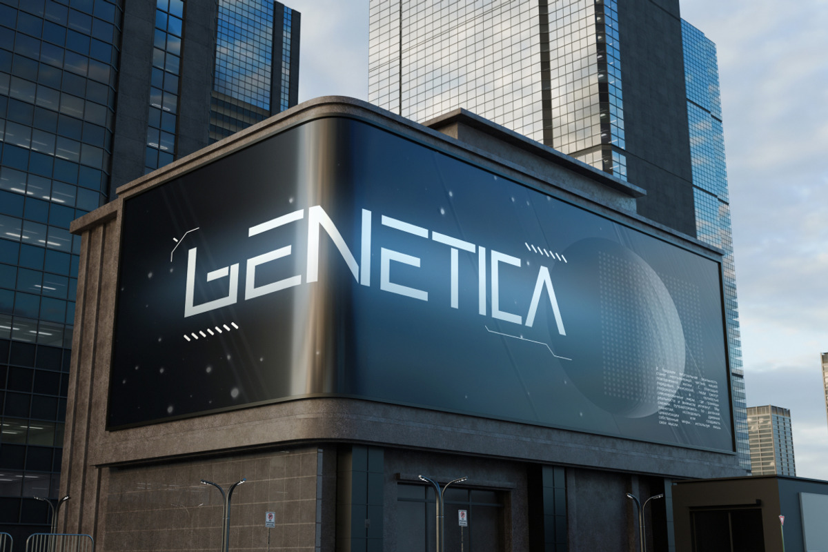 Cybernex – Futuristic Display Font, a Sans Serif Font by Vadovastd (Photo 7 of 7)
