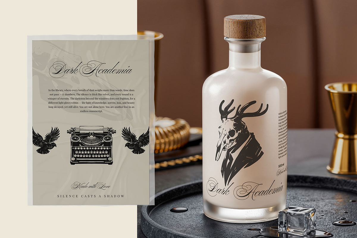 Dark Academia P.2 | Illustration Kit, an Object Illustration by KetteCreate (Photo 10 of 16)