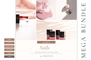 Mega Bundle Beauty Business 335 ph, a Social Media Template by OntheMoon (Thumbnail 7 of 31)
