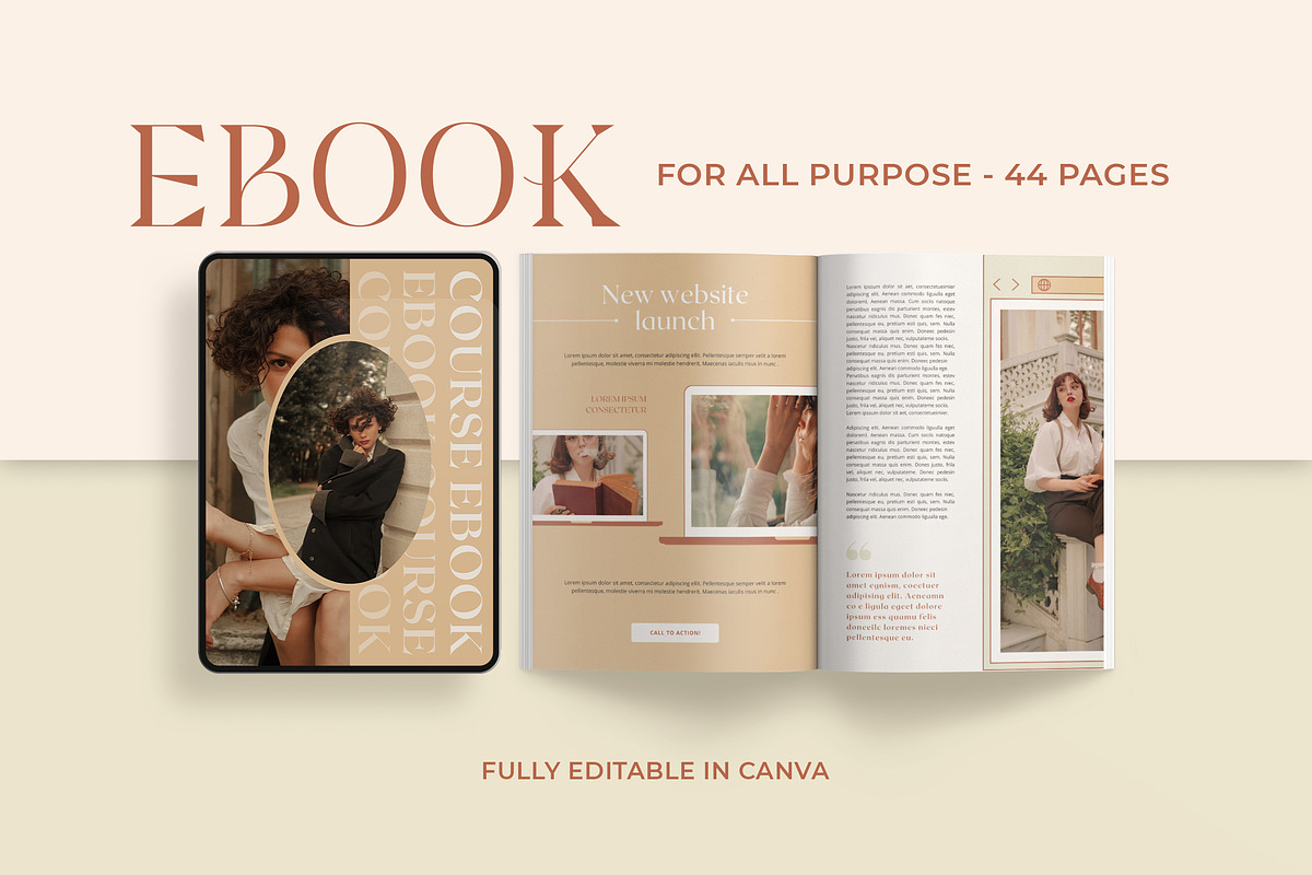 eBook and Workbook Bundle – Canva, a Magazine Template by Eesome Design Studio (Photo 2 of 31)