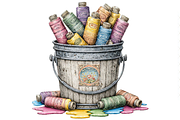 Paint Bucket Clipart PNG, an Illustration by Memories By Lea (Thumbnail 6 of 18)