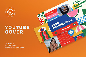 Summer Youtube Cover, a Social Media Template by graphicook