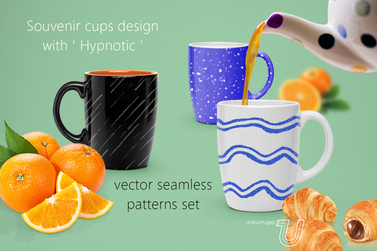 Hypnotic - seamless patterns, a Pattern Graphic by John Fortuna (Photo 4 of 5)