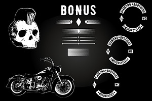 Biker Diamond Typeface