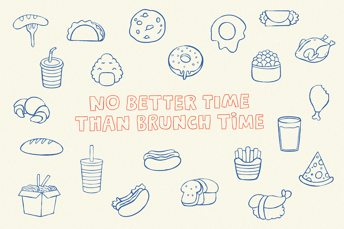 Foodie Story – Hand-Drawn Typeface, a Handwritten Font by shineink.designlab (Photo 2 of 10)