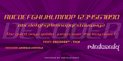Decoder™, a Sans Serif Font by MINDCANDY (Thumbnail 2 of 2)