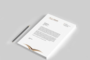 Letterhead, a Stationery Template by asimalikhan555 (Thumbnail 2 of 6)