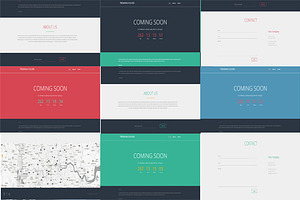 Trending Colors Coming Soon Template